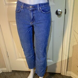 Zena 8P jeans boot cut no pocket back 99% cotton 1% spandex